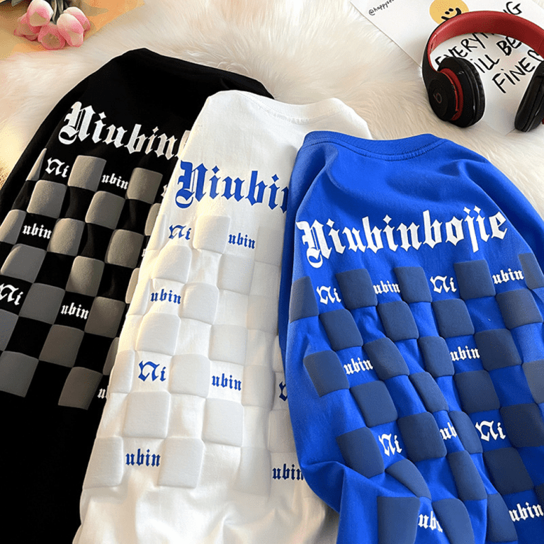 3D Foam Print T-shirts Stand Out with Our Custom