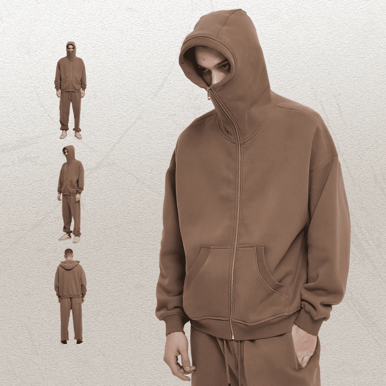 Zipper hoodie