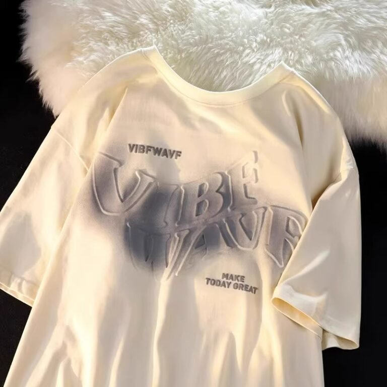 round neck short sleeve T-shirt