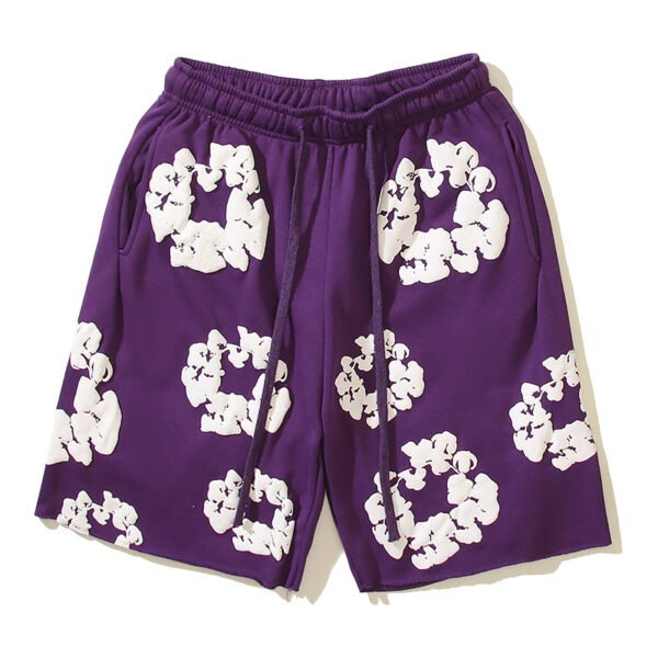 print Oversize Heavy Cotton shorts