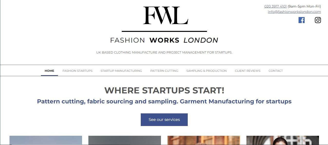 clothing manufacturers for startups