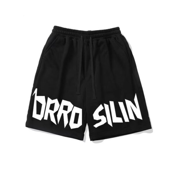 paint streetwear Graphic Loose shorts