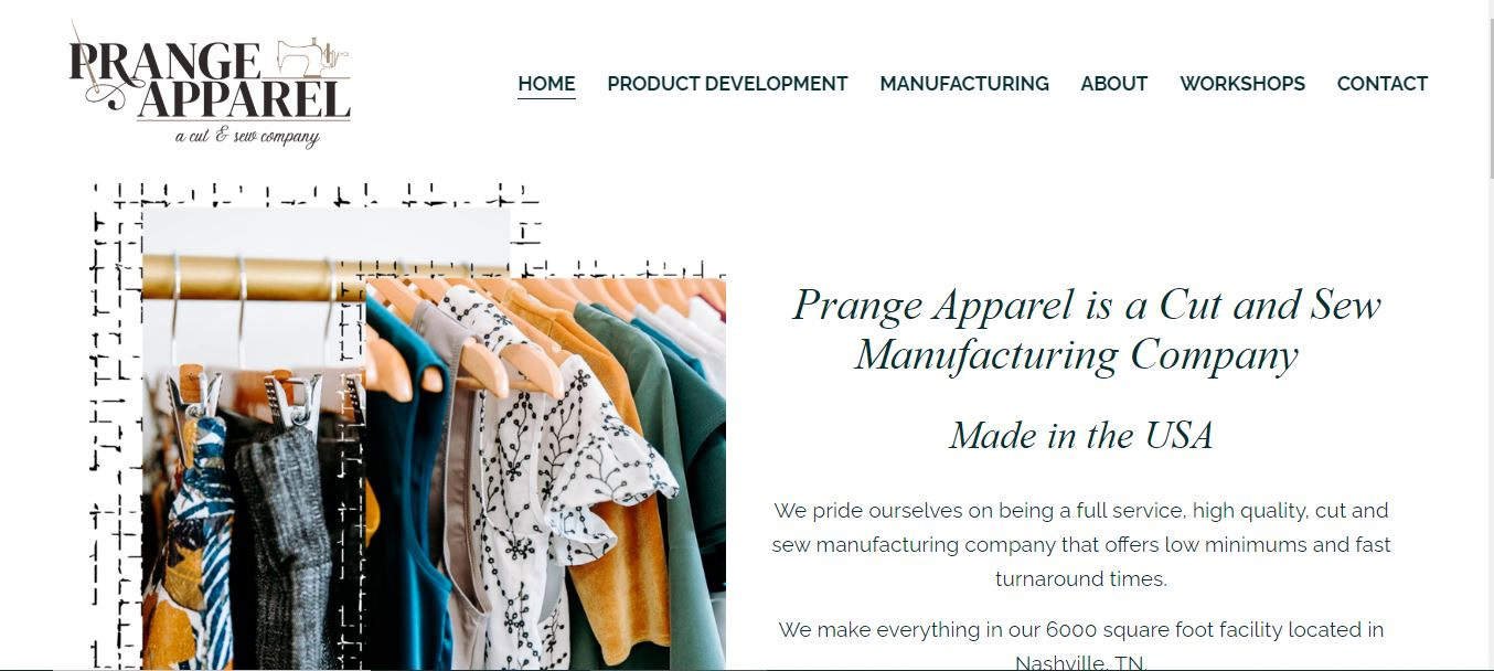 clothing manufacturers for startups