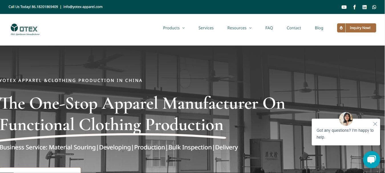 clothing manufacturers for startups