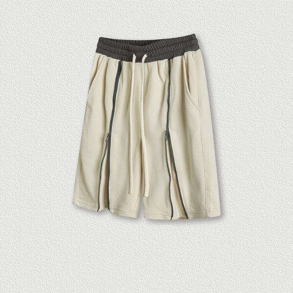streetwear Loose with Zip shorts