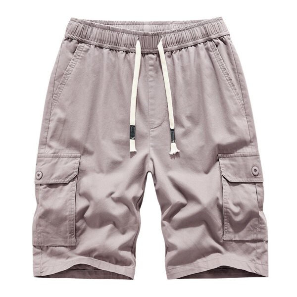 Plain colour Graphic cargo shorts