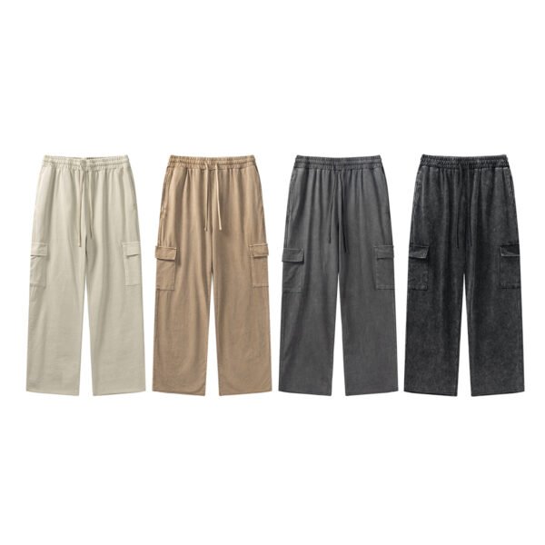 Plain colour Oversize cargo pants