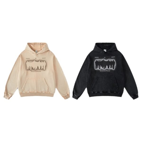 Vintage Acid Wash streetwear hoodies