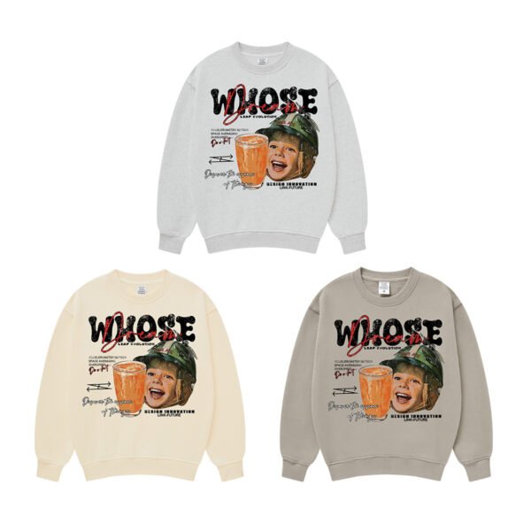 fashionable painting Graphic hoodies