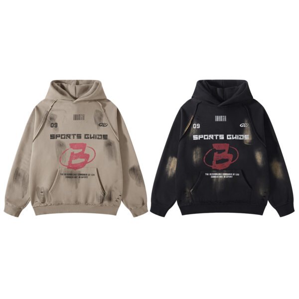 Loose Vintage streetwear hoodies