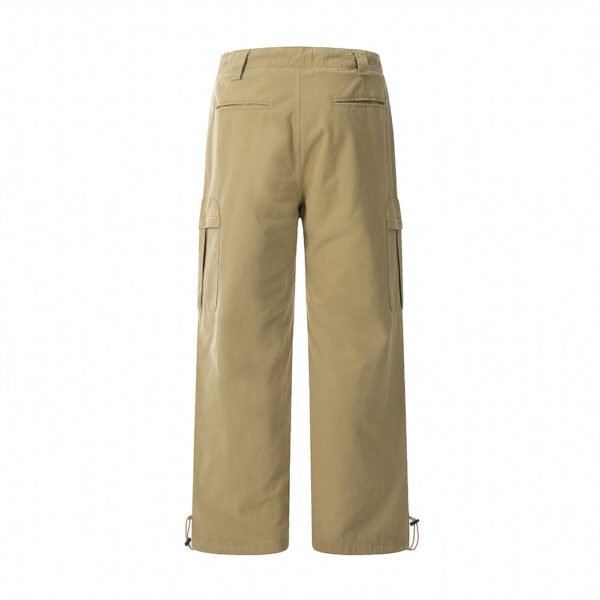 Casual straight-leg cargo pants
