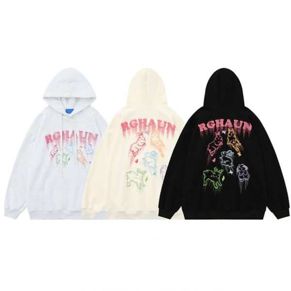 Gradation Graphic Casual hoodies