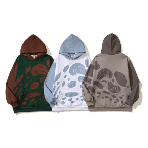 Embroidery streetwear Graphic hoodies