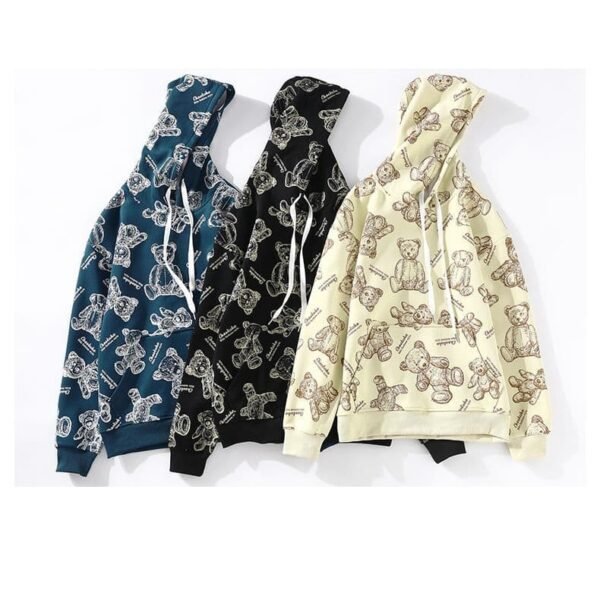 front and back Graphic Loose hoodies