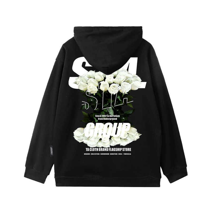 screen print hoodie