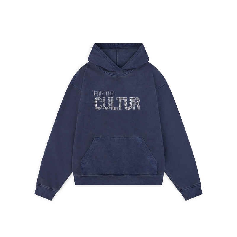 custom rhinestone hoodies