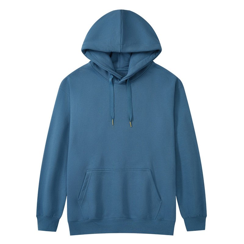 Straight-through hoodie