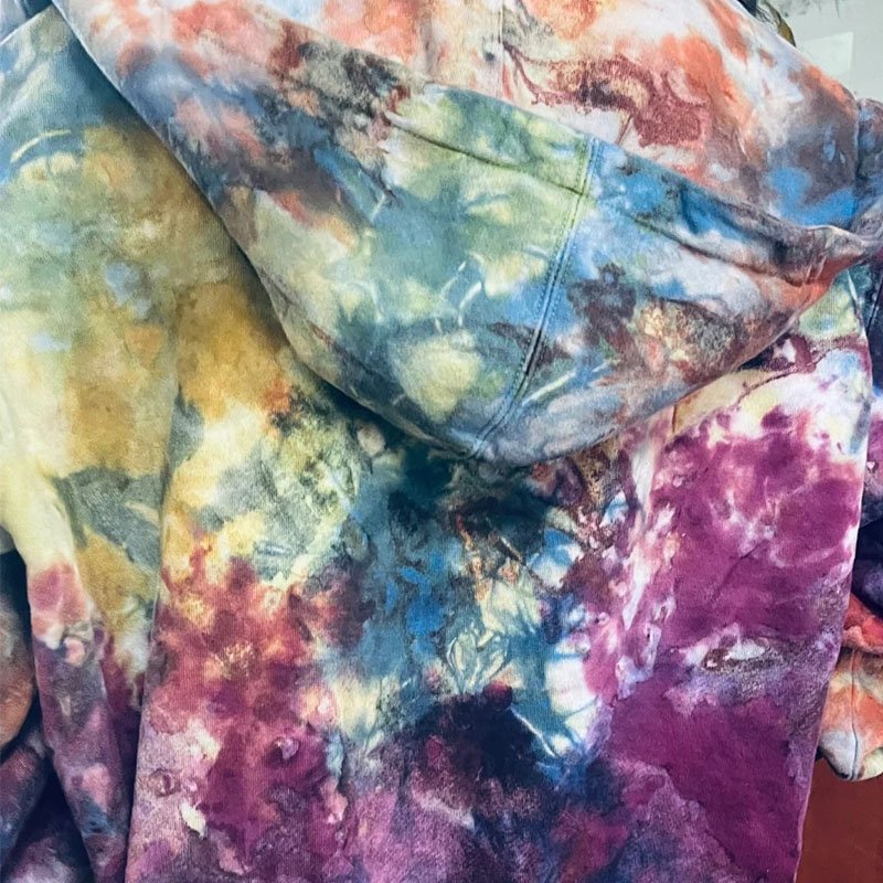 tie dye hoodie