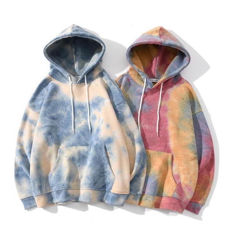 tie dye hoodie mens