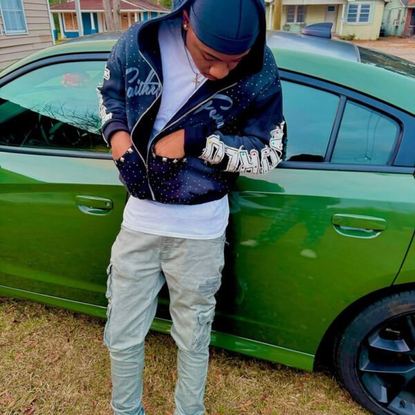 acid wash zip hoodie