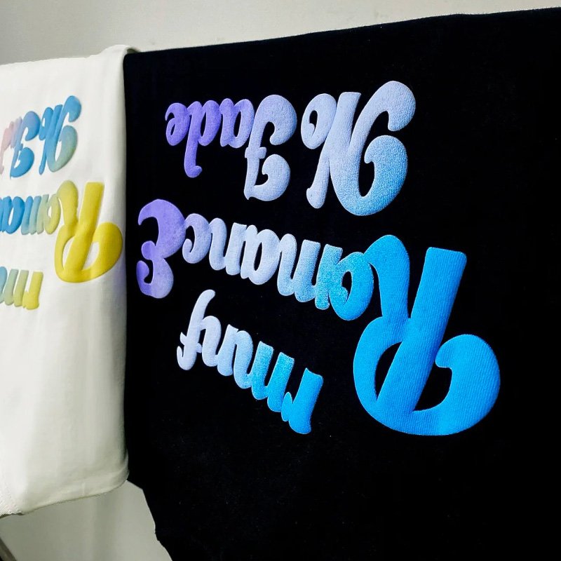 Custom Puff Print T-Shirt