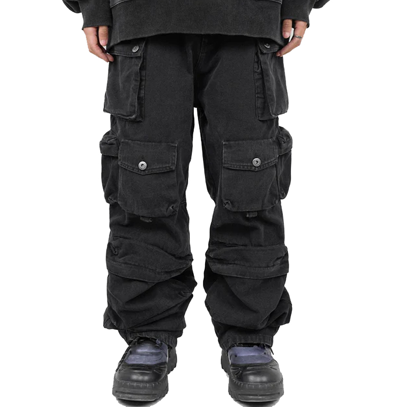 Twill Fabric Heavy Duty Cargo Pants Men
