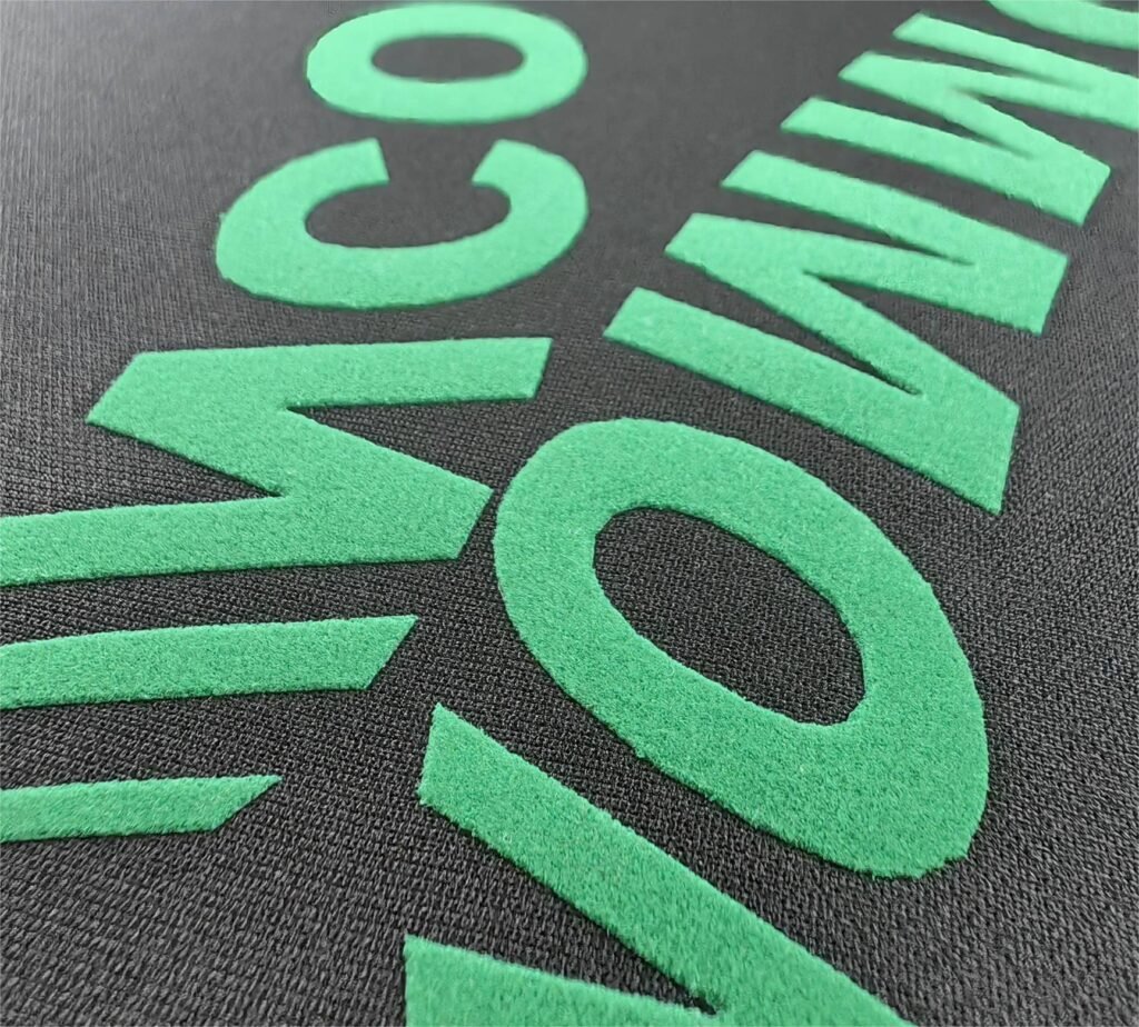 Flock Print T- Shirt